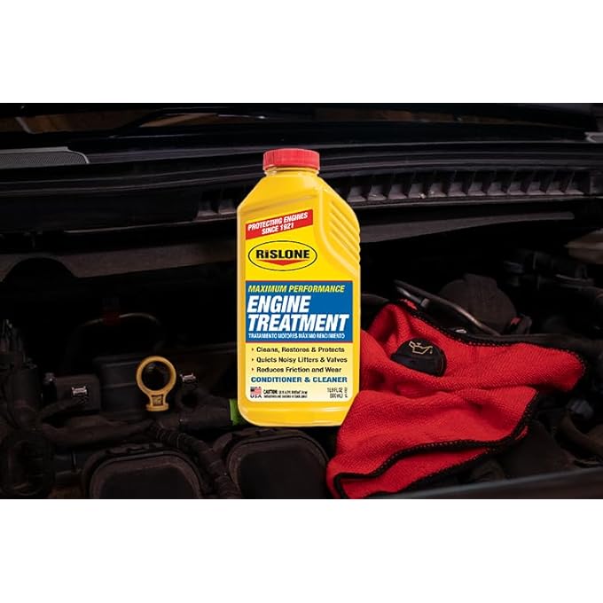 RISLONE HIGH MILEAGE ENGINE TREATMENT, (PACK OF 5) - Image 4